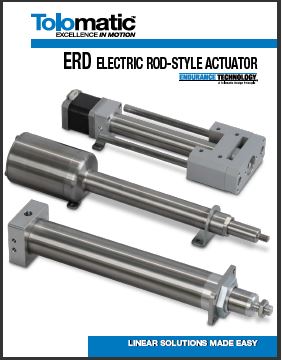 Elektrischer ERD Kolbenstangenantrieb – Katalog (English, ERD Actuator Catalog)
