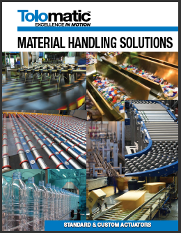 Broschüre zur Handhabung von Materiallösungen (English, Material Handling Solutions Brochure)