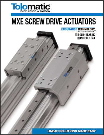 MXE Screw Driven Actuator Catalog