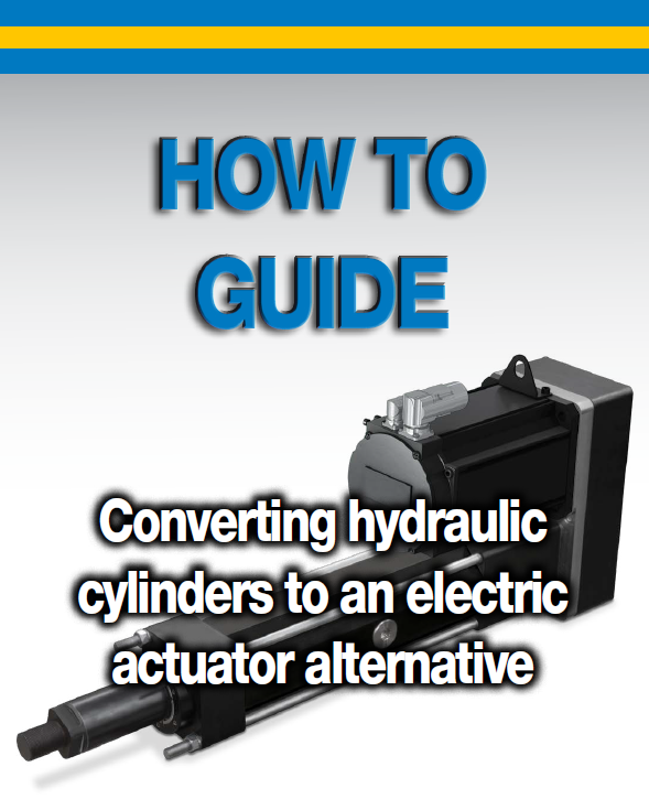 How to Convert Hydraulic Cylinders to an Electric Actuator Alternative