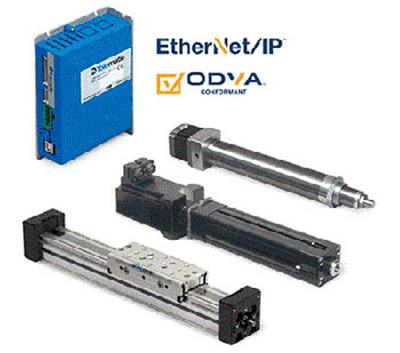 Tolomatic ACS single-axis stepper/servo drive  now ODVA™ conformant for EtherNet/IP™