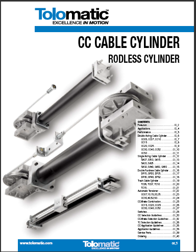 Kabelzylinder Katalog (English, Cable Cylinder catalog)