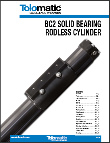 BC2 Pneumatic Band Cylinder Brochure