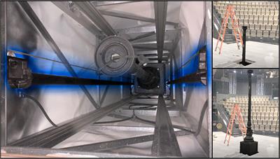 Theater Lamp Post Actuation