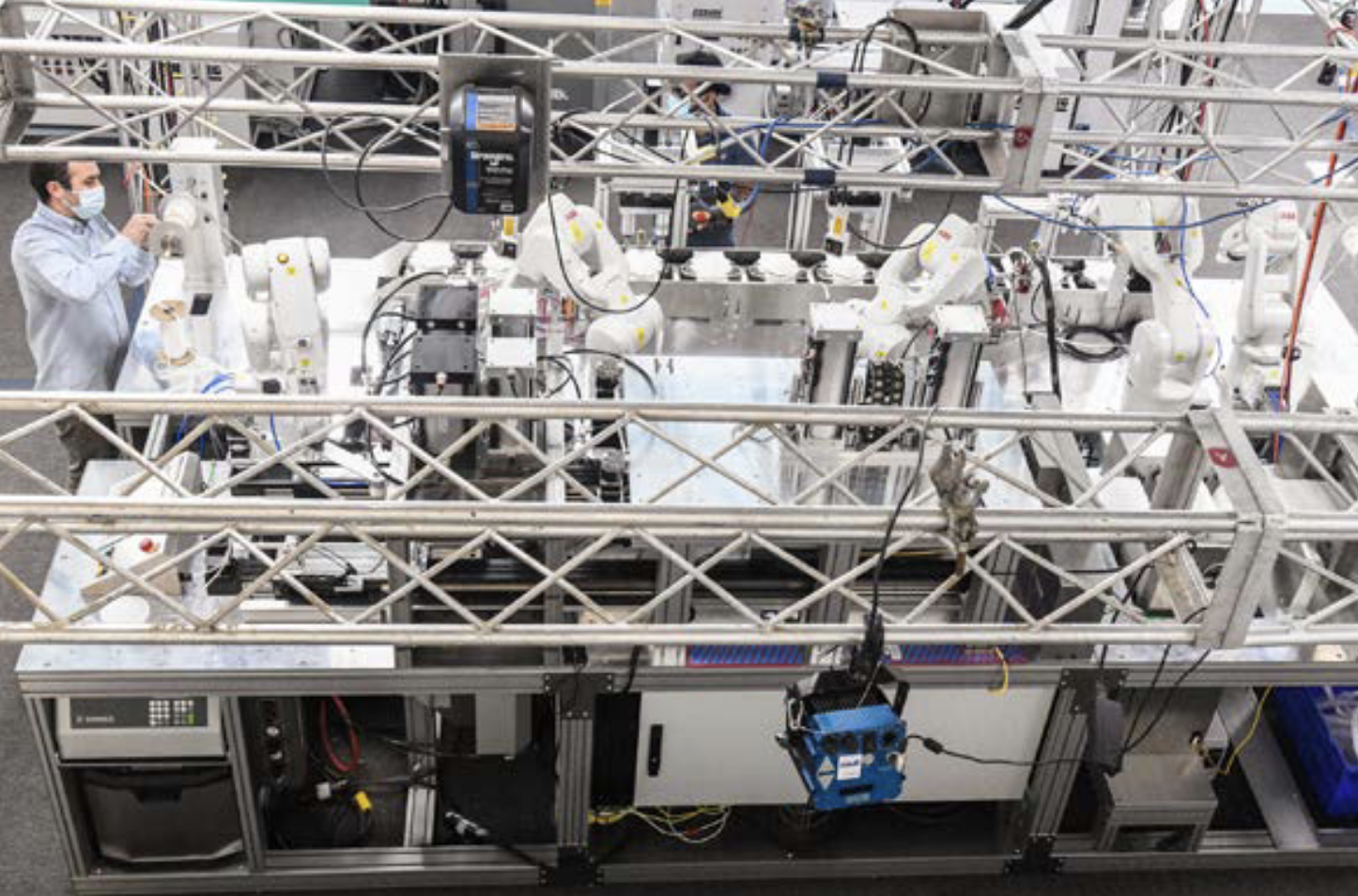 Innovative mask workcell designed for high-volume mask making