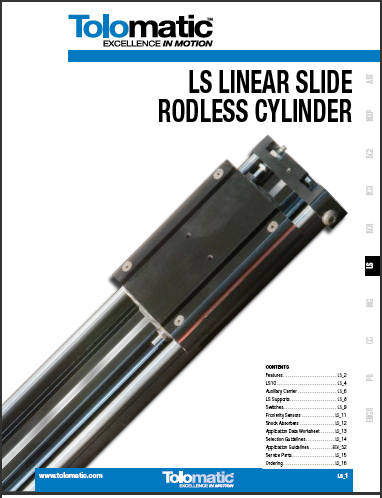 LS Pneumatic Linear Slide Catalog