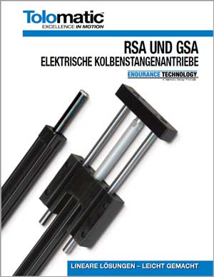 RSA-GSA Electric Linear Rod Actuators