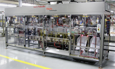 Electric screw actuators from Tolomatic improve accuracy and productivity of Thiele modular bagging system