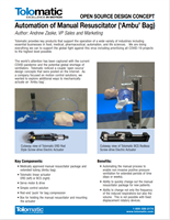 Automation of Manual Resuscitator (‘Ambu’ Bag) (Ventilator)