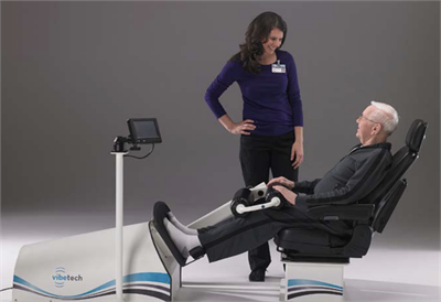 VibeTech rehabilitation chair delivers right dose of tension and vibration to patients’ muscles