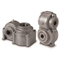 Float-A-Shaft® 2 to 1 Ratio Right Angle Gearboxes with High Torque Roller Bearing