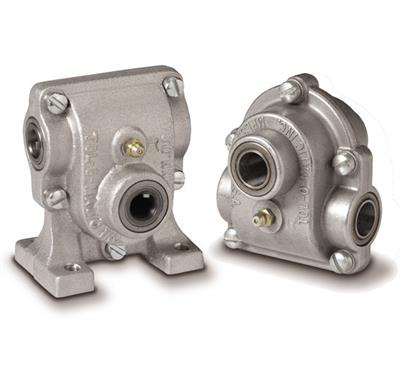 Float-a-Shaft® Compact 1 to 1 Ratio Right Angle Gearboxes with High Torque Roller Bearing