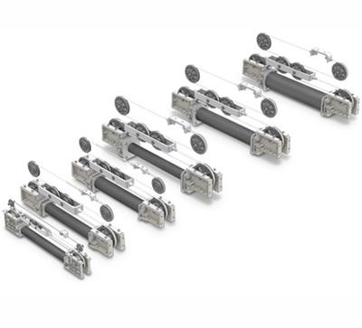 Double Purchase Pulley Actuator