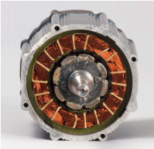 Inside an eight-pole BLDC motor Inside an eight-pole BLDC motor