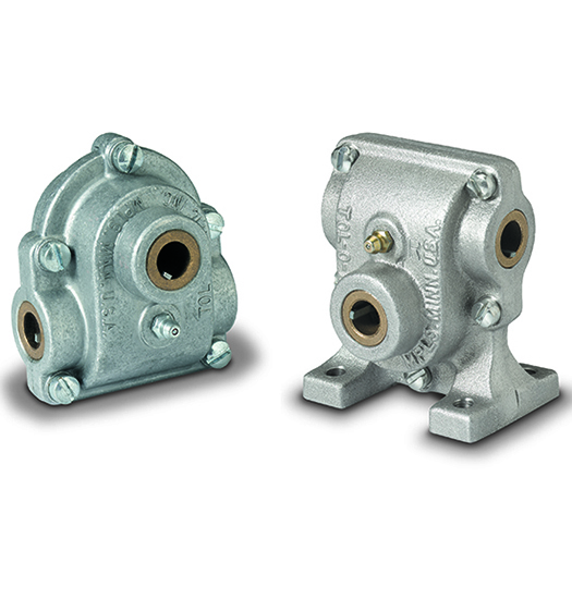 Float-a-Shaft® Compact 1 to 1 Ratio Gearboxes with Low Torque Journal Bearing