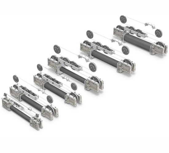 Double Purchase Pulley Actuator