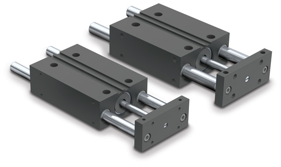 Power-Block Pneumatic Linear Thruster