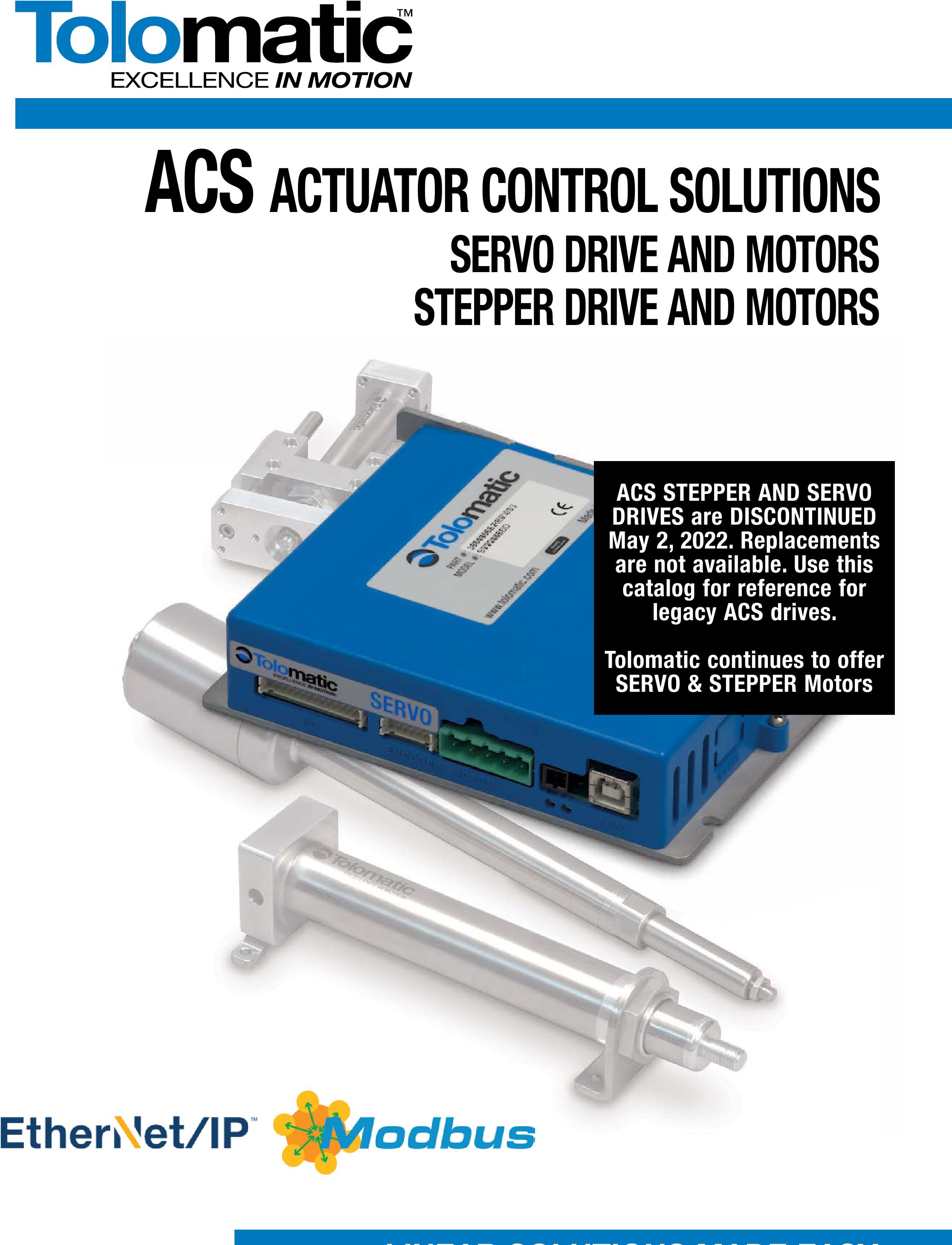 ACS Stepper Driver, Controller and Motors